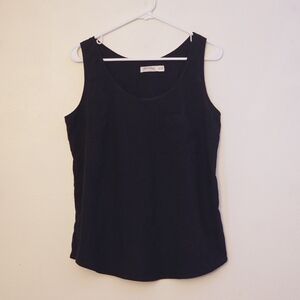 Faded Glory Women's Large Black Sleeveless Top